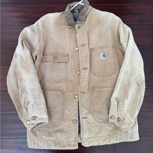 Tan Carhartt jacket